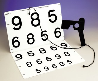 LEA NUMBERS Chart for Vision 272100_